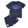 Maillot de Supporter Manchester City Troisième 2021-22 Pour Enfant